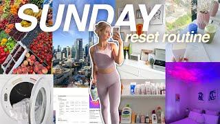 my ULTIMATE sunday reset routine! 🫧  | cleaning, organising, groceries, planning, etc! (vlog)