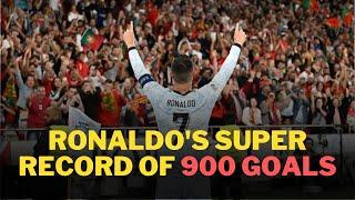 Ronaldo's Super Record of 900 Goals | Football News