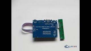 Driver Board for LCD AT070TN92 with AV and VGA function  Replace