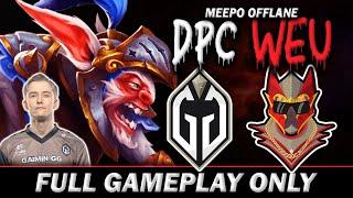 SURPRISE LASTPICK MEEPO OFFLANE ON DPC | Gaimin Gladiators VS D1 Hustlers -Full Gameplay Meepo #425
