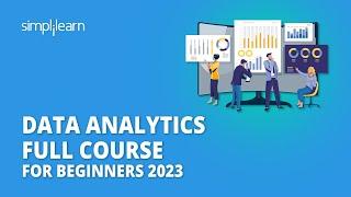  Complete Data Analytics Full Course 2023 | Data Analytics Full Course | Simplilearn