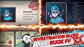 How To Edit Like RUOK FF [INVESTIGATION INTRO]On Kinemaster.