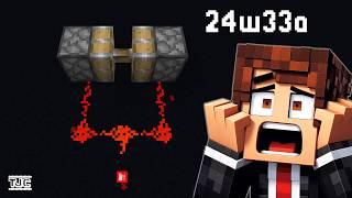 Hat MOJANG etwa REDSTONE ZERSTÖRT? | Update 24w33a