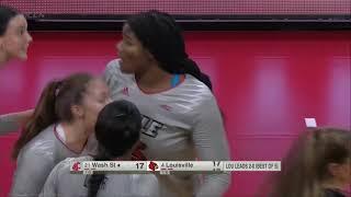 Highlights: No. 4 Louisville Volleyball vs. No. 21 Washington State