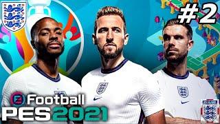 KNOCKOUT STAGE BEGINS! - PES 2021 England Euro 2020 Playthrough EP2