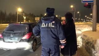 АВТОЛЕДИ ОКАЗАЛА НЕПОВИНОВЕНИЕ ИДПС СУРГУТА.