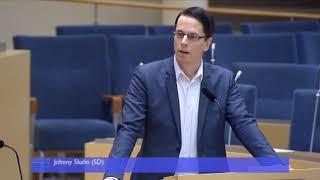 Debatt om EU mellan Johnny Skalin (SD) och Markus Selin (S) 17 Okt 2018