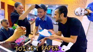 TOILET PAPER CHALLENGE|| aj k challenge mai maza hi a gaya ||