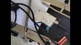 how to install online inkjet printer KX1G/2G/4G/6G,coding machine and conveyor install guide