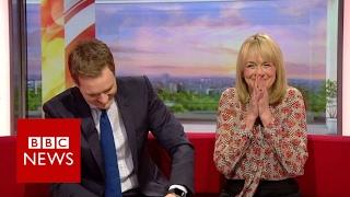 Making a muppet of a BBC Breakfast reporter - BBC News