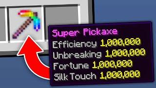 Minecraft, But Smelting Enchants Level 1,000,000