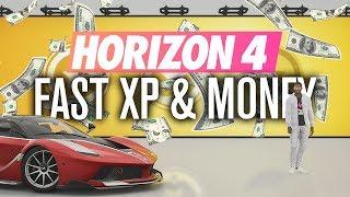 FASTEST Way To Level Up in Forza Horizon 4!! (Money & Influence (XP))