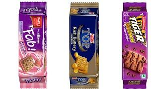 Parle hide and seek biscuit vs Parle Buttery crunchie Crackers Vs Britianna Tiger Crunch Choco chips