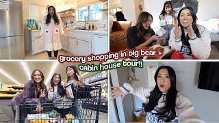 BIG BEAR GROCERY SHOPPING + Cabin House Tour!! Vlogmas Day 5