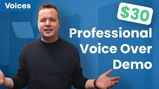 How To Create a Professional Voice Over Demo (Under $30)