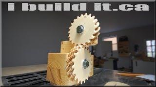 Right Angle Gears Stop Motion Animation