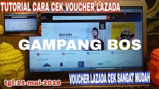 Voucher LAZADA Indonesia, tutorial cara mengetahui, dari LEPTOP ATAU KOMPUTER