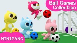 Learn colors with MINIPANG |  Ball Games Collection | MINIPANG TV 3D Play