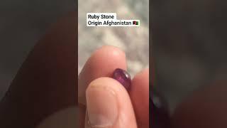 Ruby5 plus carat No heat no treatment Origin Afghanistan Beautiful with excellent luster.#ctmruby