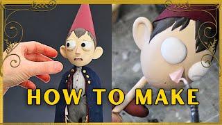 How to make Stop Motion Puppets or Custom Doll - Art Tutorial #stopmotion