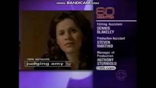 CBS 60 Minutes Split Screen Credits (April 8, 2001)