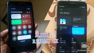 NYOBAIN MIUI 12 PADA REDMI 4X