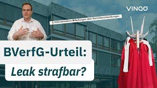 Urteil geleakt! Hat sich das Bundesverfassungsgericht strafbar gemacht?