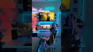 Gaming on a 49in Ultrawide is so much better(Mount-It Ultrawide Desk Mount) #Gaming #PCgaming #cod