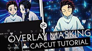 EASY! OVERLAY MASKING  + OVERLAY BEHIND CHARACTER IN CAPCUT || CAPCUT AMV TUTORIAL