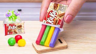 Amazing KitKat Cake Recipes | Satisfying Miniature Rainbow Cake Decorating Ideas, Donut KitKat Cakes