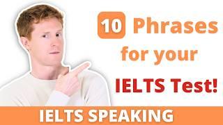 10 Essential Phrases for IELTS Speaking