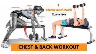 7 Best Chest and Back Exercises for Women | Fitkill