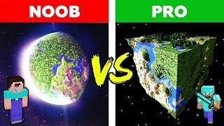 Minecraft - NOOB vs PRO : SPACE in Minecraft ! AVM SHORTS Animation