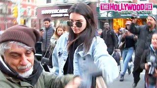 Kendall Jenner Attacks Paparazzi & Gets Dissed Over Gigi Hadid While Out With Hailey Bieber In N.Y.