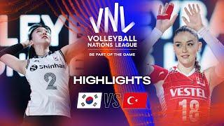 Korea Selatan vs.  TUR - Sorotan Minggu 1 | VNL Putri 2023