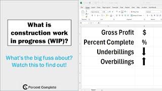 What's the point of construction WIP?