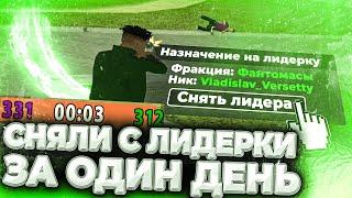 СНЯЛИ СПУСТЯ ОДИН ДЕНЬ НА ЛИДЕРКЕ ОПГ НА РОДИНА РП | КОНФЛИКТ С АДМИНАМИ В GTA CRMP RODINA RP