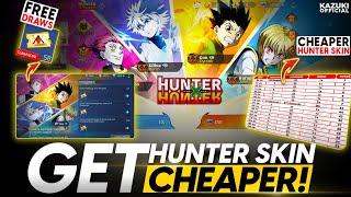 HOW TO GET HUNTER x HUNTER SKINS IN THE CHEAPEST WAY POSSIBLE!