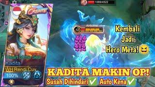 KADITA HERO FASTHAND! SKILL 1 CEPET BGT MUSUH SUSAH HINDAR BUILD KADITA TERSAKIT 2024 - MLBB