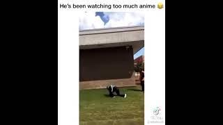 I was waiting anime that's why  tik tok Super boy