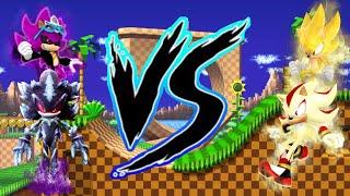 Sonic & Shadow Vs Scourge & Mephiles