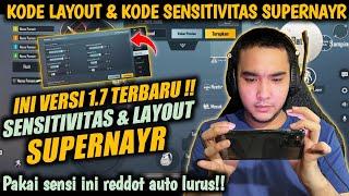 TerbaruKode Sensitivitas Supernayr & Kode Layout Ryan | Kode Sensitivitas PUBG & Kode Layout PUBG