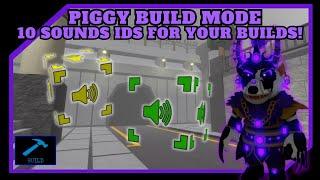  | 10 Sound IDS For Your Builds! | Piggy: Build Mode