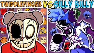 ALL SILLY BILLY VS TWIDDLEFINGER | FNF Character Test | Gameplay VS Playground