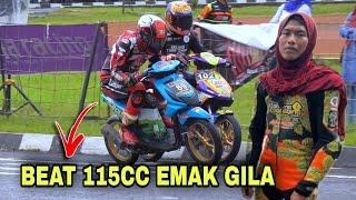 Beat 115cc Emak Gila ikut Serta di Kejuaraan 4th Anniv Ex-Rider Jabar..Final Matic 115cc Ex-Rider