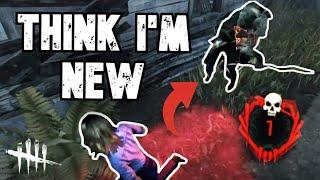 Juking Killers as a Default Laurie at Rank 1 - Dead by Daylight