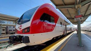 Riding California Electric Train | Caltrain in San Francisco