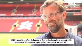 Jürgen Klopp  habla sobre Cristiano Ronaldo y la final de la champions league