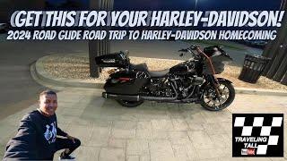 You need this for your 2024 Harley-Davidson Motorcycle. Harley-Davidson Homecoming Road Trip!!