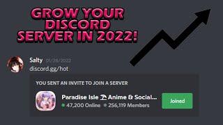 How to grow a Discord server FAST in 2022